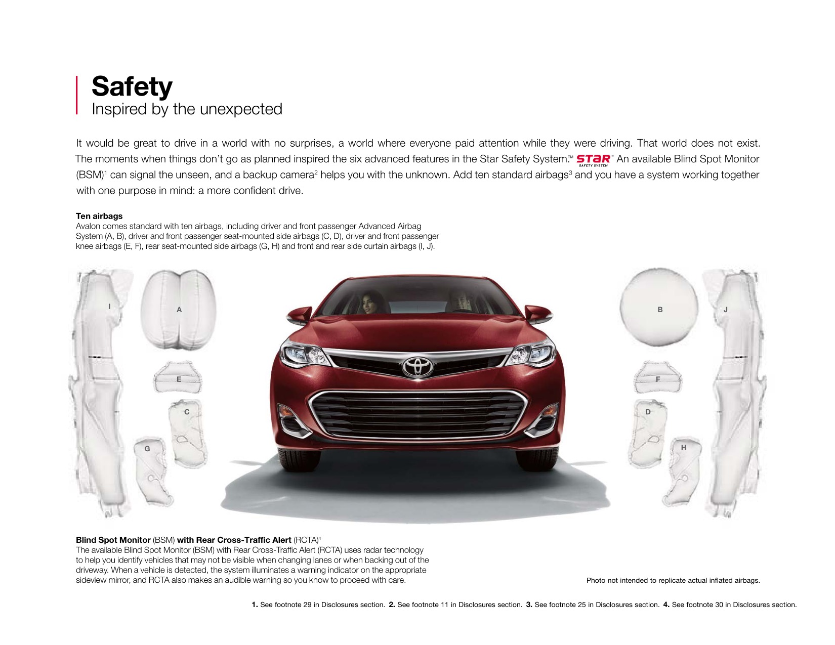 2015 Toyota Avalon Brochure Page 10